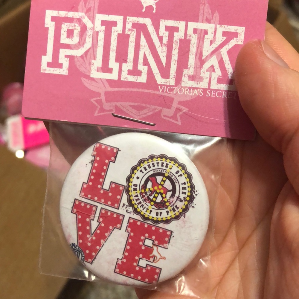Victoria Secret Pink button Pin